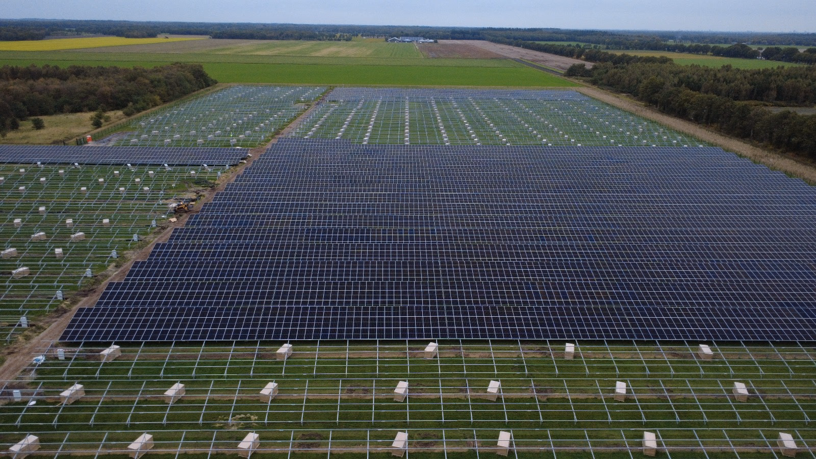 51 MW ground-mounted solar park in Groningen